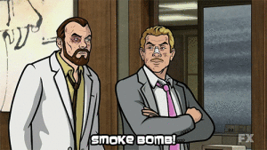 Archer - Smoke bomb!